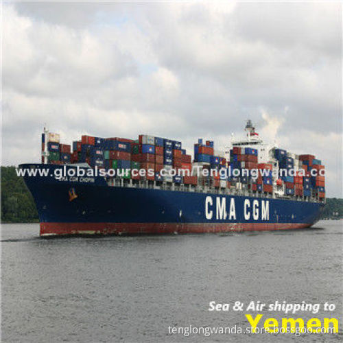 Sea Cargo Shipping Service to Aden and Hodeidah of Yemen from Xiamen and Qingdao